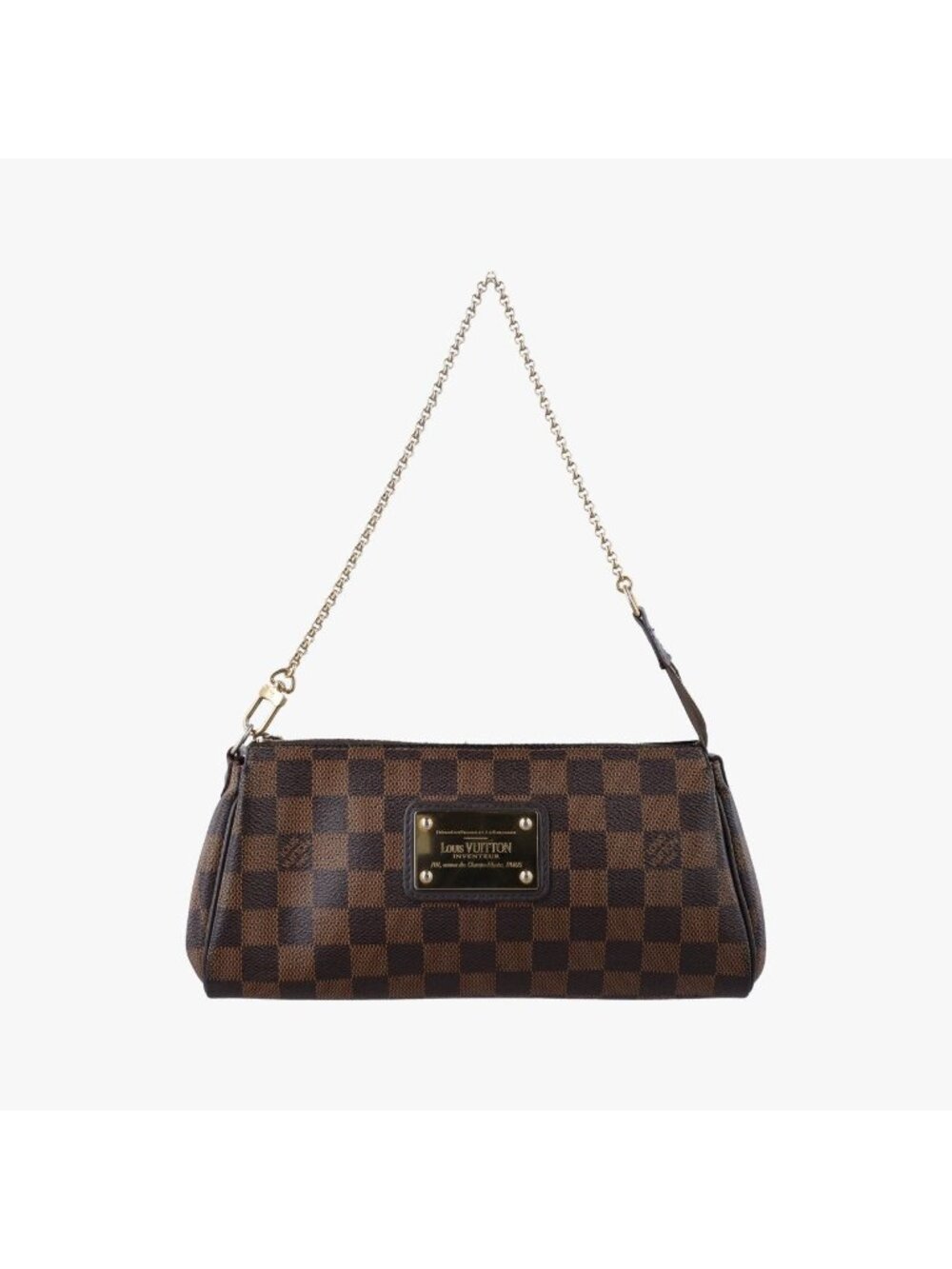Louis Vuitton Ebene Damier Canvas Handbag